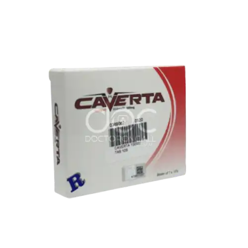 Ranbaxy Caverta (Sildenafil) 100mg Tablet 10s (Strip)