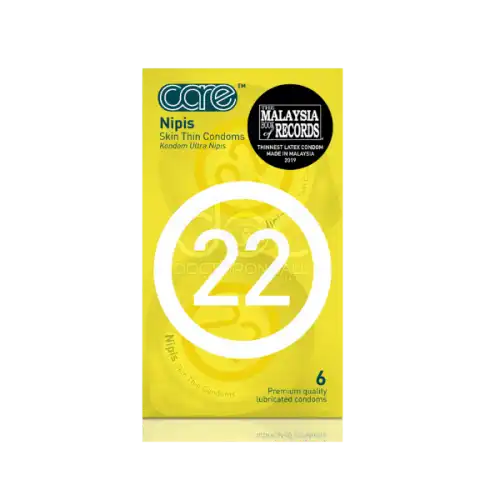 Care Condom Nipis 22 6s