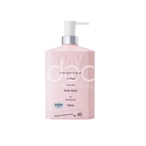 Dr V Eczema Body Wash 750g Sage & Lavender