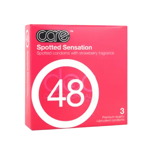 Care Condom Spotted Sensation 48 12s