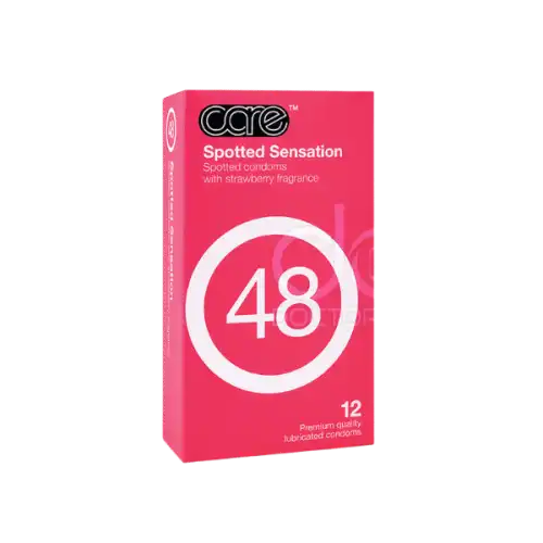 Care Condom Spotted Sensation 48 12s