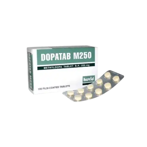 Dopatab (Methyldopa) 250mg Tablet 100s (Box)