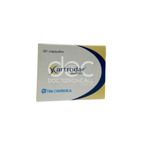 Artrodar (Diacerein) 50mg Capsule 30s (Box)