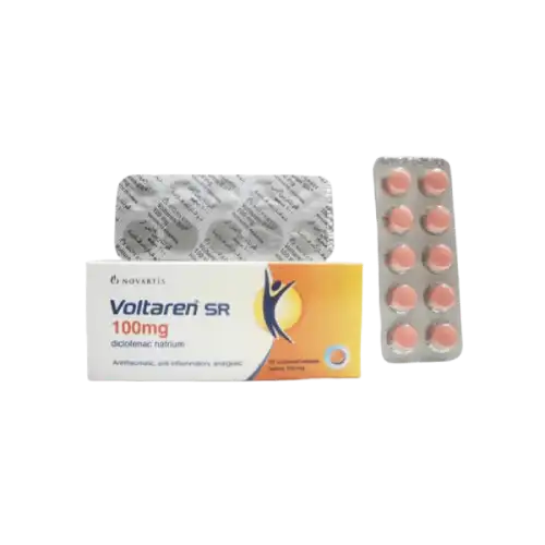 Voltaren SR (Diclofenac) 100mg Tablet 10s (Strip)