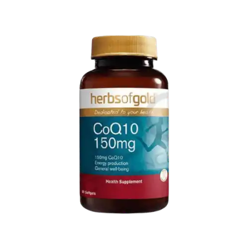 Herbs of Gold CoQ10 150mg Softgel Capsule 90s