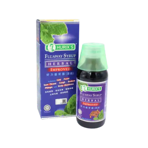 Hurixs Fluaway Herbal Syrup 60ml