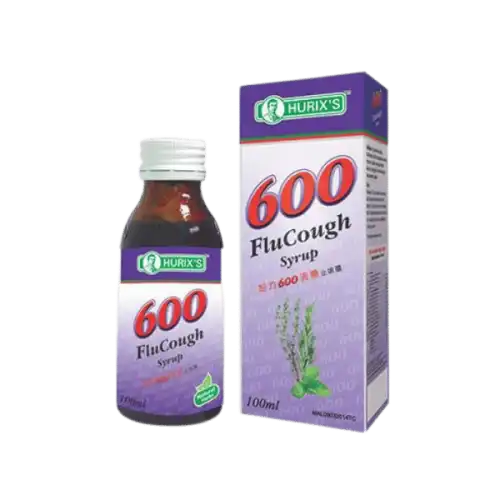 Hurixs 600 Flucough Syrup 100ml