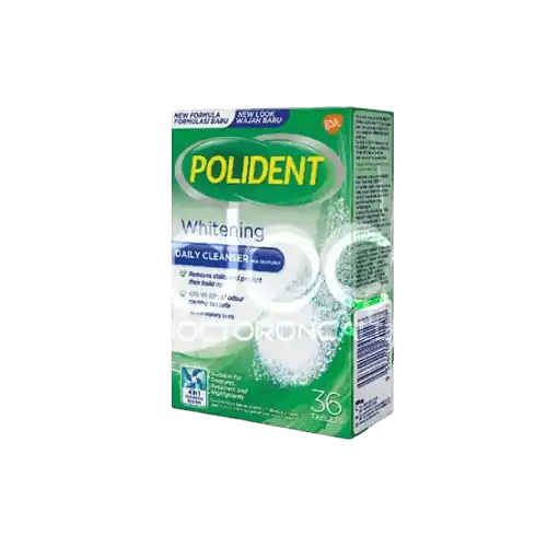 Polident Whitening Daily Cleanser 36's