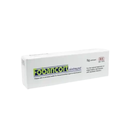 Hoe Fobancort (Betamethasone + Sodium Fusidate) Ointment 15g
