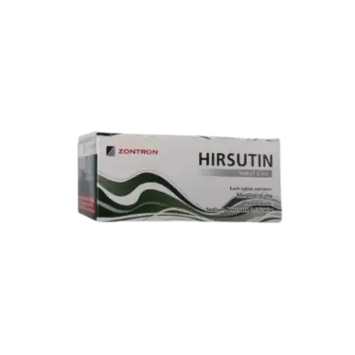 Zontron Hirsutin (Minoxidil) 5mg Tablet 100s (Box)