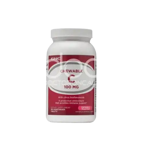 GNC Chewable C 100mg Tablet 180s