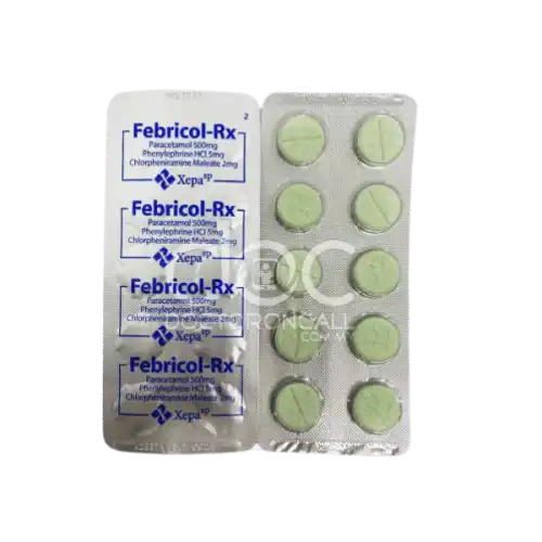 Febricol-Rx Tablet 10s (Strip)