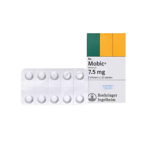 Mobic (Meloxicam) 7.5mg Tablet 10s (Strip)