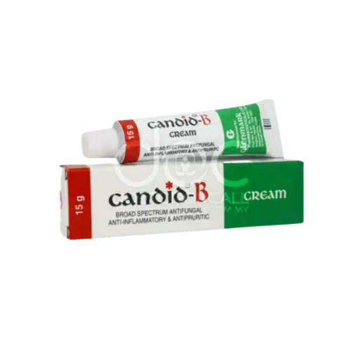 Candid-B (Beclometasone + Clotrimazole) Cream 15g