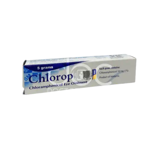 Chlorop (Chloramphenicol) 1% Eye Ointment 5g