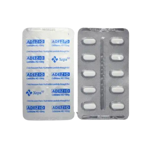 Adezio (Cetirizine) 10mg Tablet 10s (Strip)