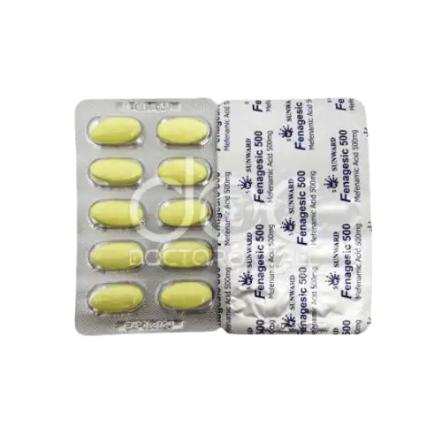 Sunward Fenagesic (Mefenamic Acid) 500mg Tablet 10s (Strip)