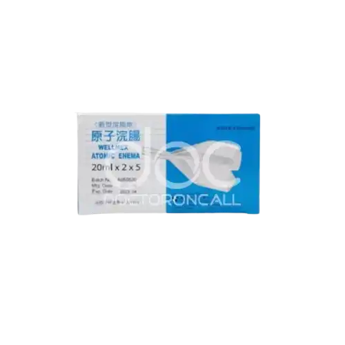 Wellmex Atomic Enema Adult 20ml 2s x5