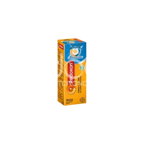 Redoxon Triple Action Vitamin C+Zinc Effervescent (Orange) Tablet 10s