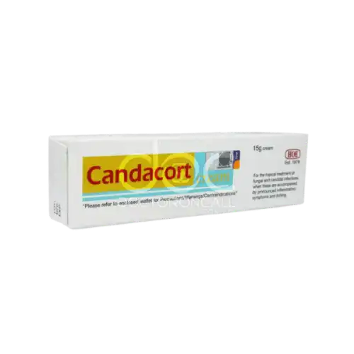 HOE Candacort (Clotrimazole + Hydrocortisone) Cream 15g