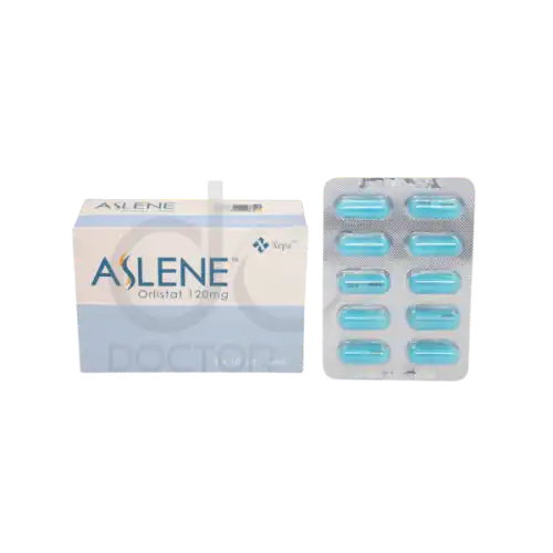 Xepa Aslene (Orlistat) 120mg Capsule 10s (strip)