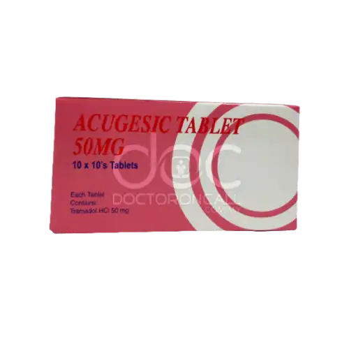 Acugesic (Tramadol) 50mg Tablet 10s (Strip)