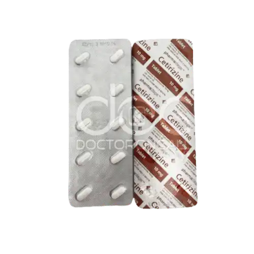 Pharmaniaga Cetirizine 10mg Tablet 10s (Strip)