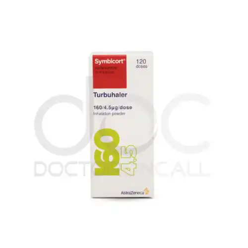 Symbicort (Formoterol + Budesonide) 160/4.5mcg Turbuhaler 120 Doses
