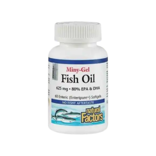 Natural Factors Fish Oil Miny Capsule 60s