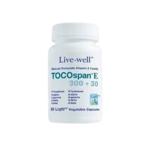 Live-well Tocospan E Capsule 30s