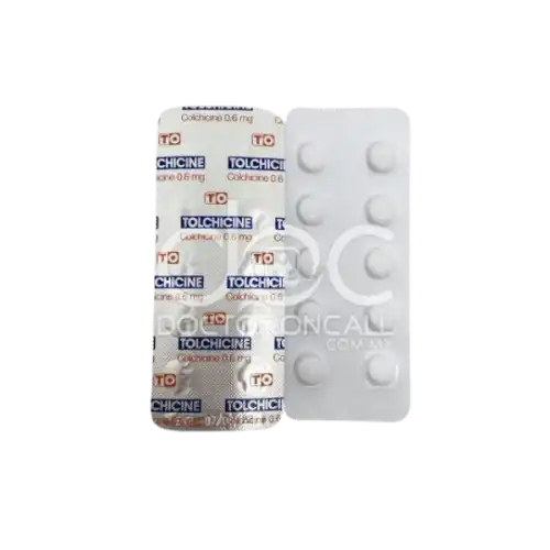 Tolchicine (Colchicine) 600mcg Tablet 10s (Strip)