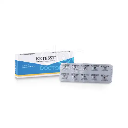 Ketesse (Dexketoprofen) 25mg Tablet 10s (Strip)