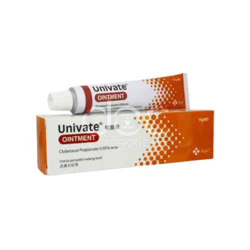 Univate (Clobetasol) 0.05% Ointment 15g