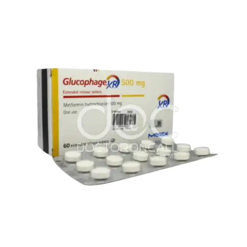 Glucophage XR (Metformin) 500mg Tablet 15s (strip)