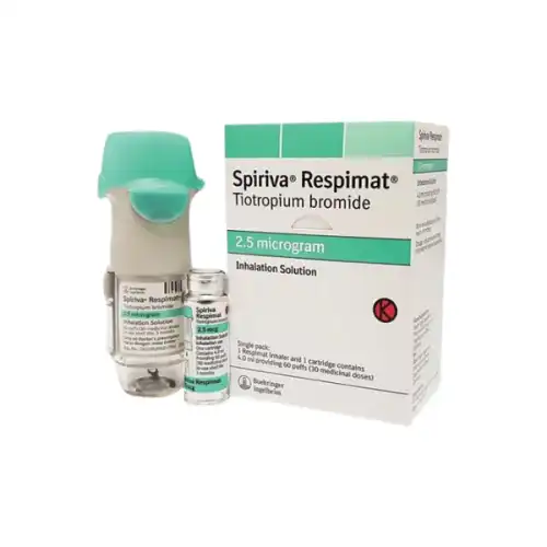 Spiriva Respimat (Tiotropium) 2.5 mcg Inhalation Solution 60 Doses