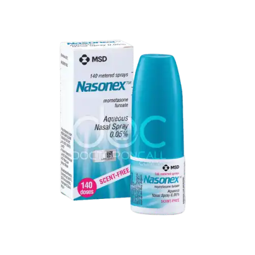 Nasonex (Mometasone) 50mcg Aqueous Nasal Spray 140 Doses