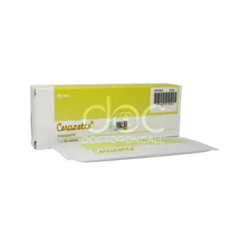 Cerazette (Desogestrel) 75mcg Tablet 28s (Strip)