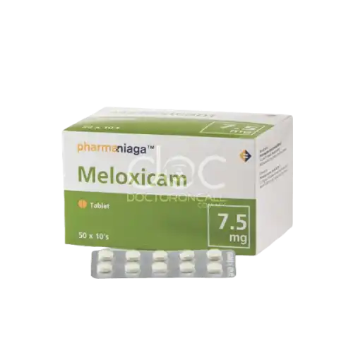 Pharmaniaga Meloxicam 7.5mg Tablet 10s (Strip)