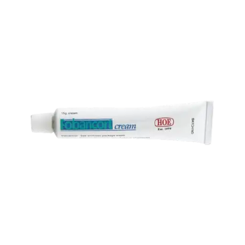 Hoe Fobancort (Betamethasone + Fusidic Acid) Cream 5g