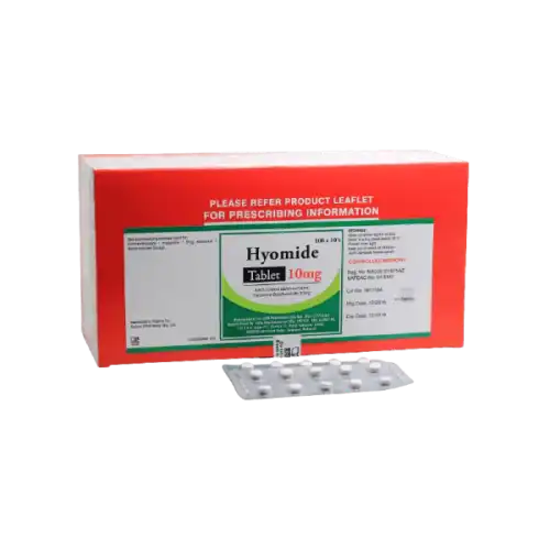 Hyomide (Hyoscine Butylbromide) 10mg Tablet 10s (Strip)