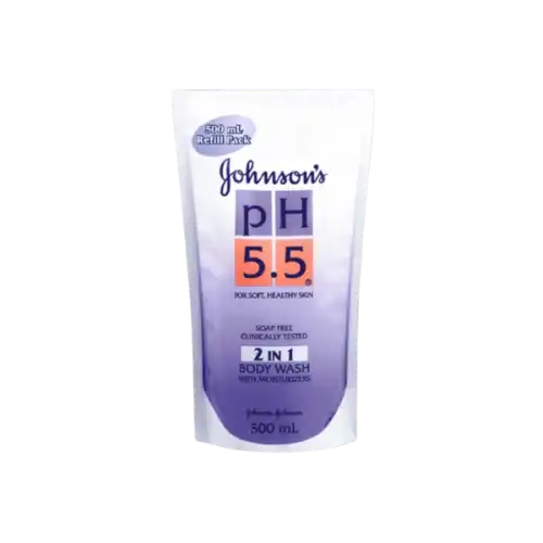 Johnson's pH5.5 Nourishing Body Wash 2-in-1 1L FOC 250ml