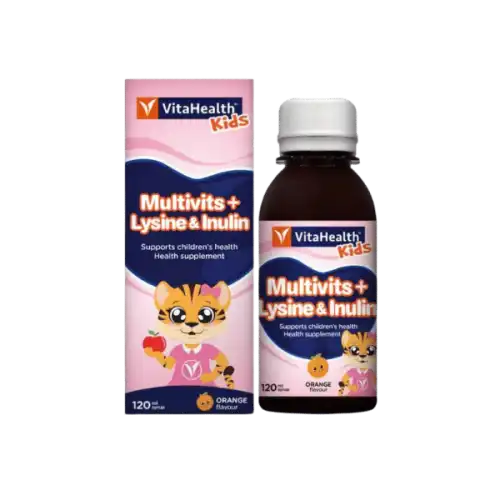 VitaHealth Robovites Kid's Multivitamin Plus Lysine & Prebiotic Syrup 120ml