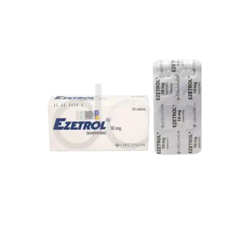 Ezetrol (Ezetimibe) 10mg Tablet 30s (Box)