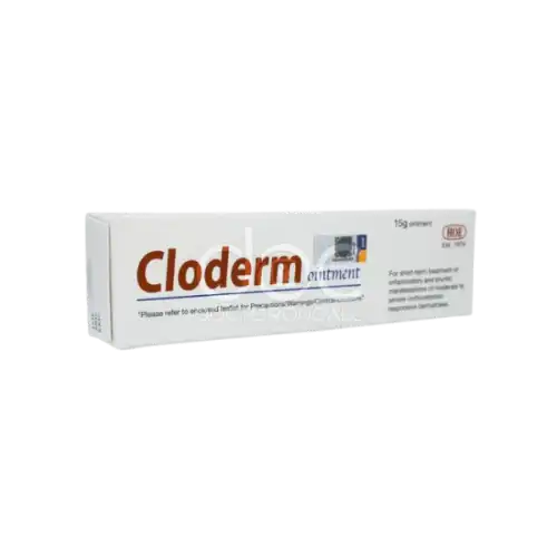 HOE Cloderm (Clobetasol) 0.05% Ointment 15g