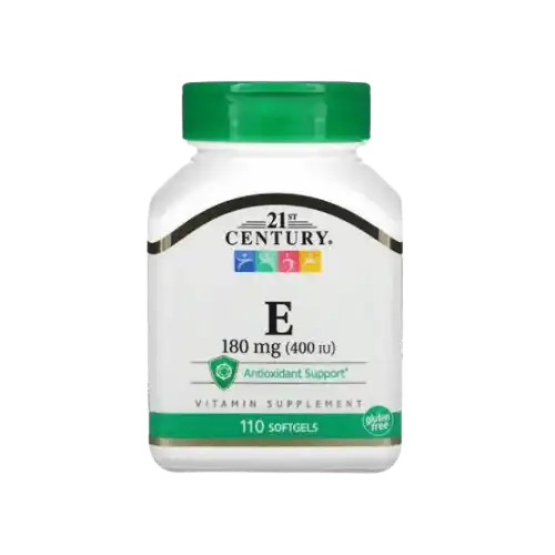 21st Century Vitamin E 180mg (400IU) Softgel 110s