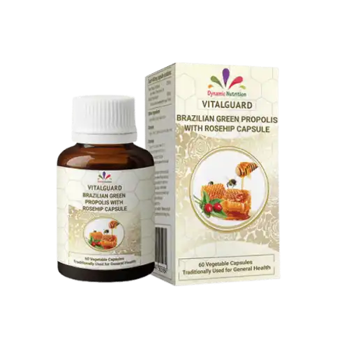 Vitalguard Brazilian Green Propolis with Rosehip Capsule 60s
