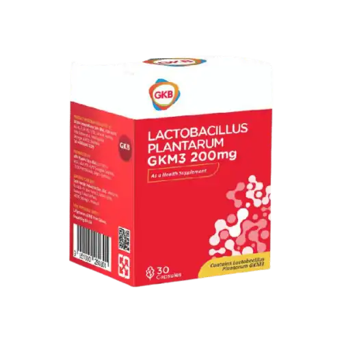 GKB Lactobacillus Plantarum GKM3 200mg Capsule 30s