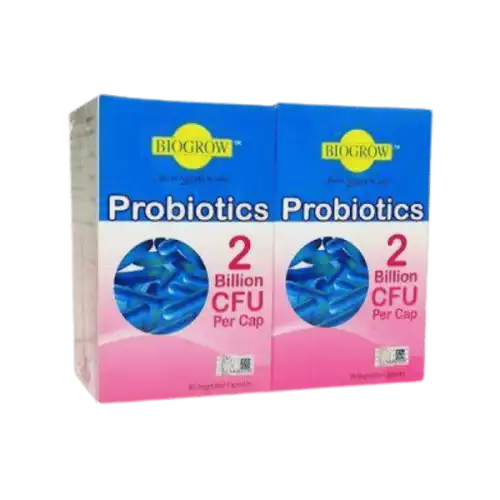 BioGrow Probiotics 2 Billion CFU Capsule 90s x2