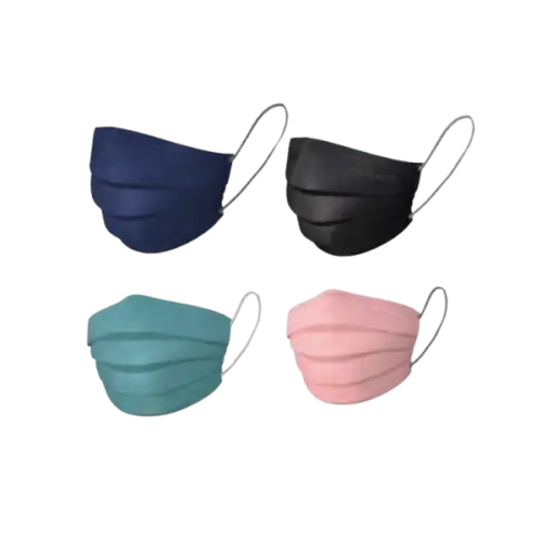Medicos HydroCharge Surgical Face Mask Slim Fit - Earloop (50s) Cotton Pink