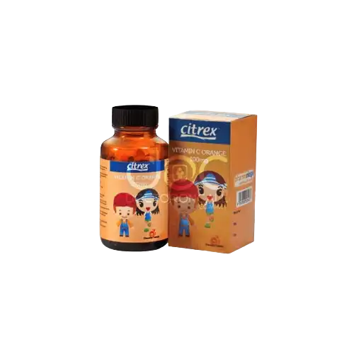 Citrex Vitamin C 100mg (Orange) Chewable Tablet 30s